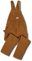 Extra Heavy Duty Brown Cotton Duck Overall by ROUND HOUSE® Made in USA 83
