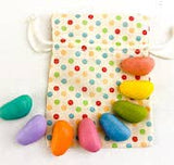 Easter Gift Box with Crayon Rocks in Vibrant Easter Colors Made in USA