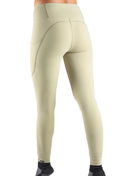 Hamptons Pocketed Legging Sage Green 991SBE Made in USA