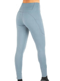 Hamptons Pocketed Legging Blue Ashes 991SBEB Made in USA
