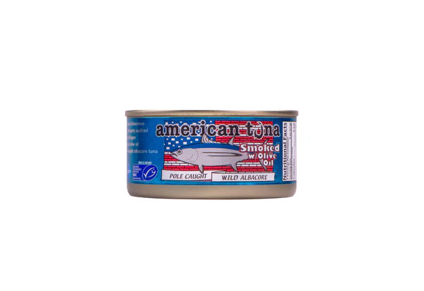 Sale: 12-Pack TUNA BRICK SMOKED WITH OLIVE OIL (6 OZ) USA Caught & Canned