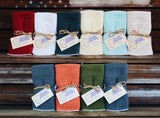 New Color: Cotton Kitchen Towels 24x15 2-2pks Made in USA by Country Cottons KitchenTowel