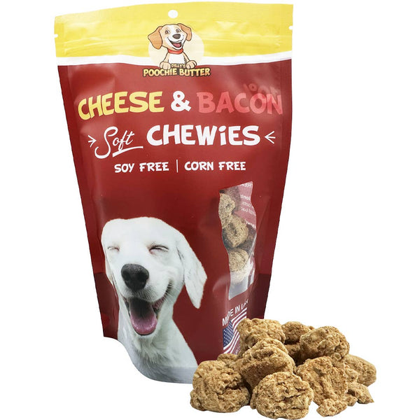 2-Pack Bacon & Cheese Soft Chewy Dog Treats 16oz