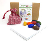 Crayon Rocks TO GO BOX! Travel Fun! Made in USA