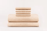 Natural Color Organic Colored Cotton Bed Sheets Set Dye Free Made in USA