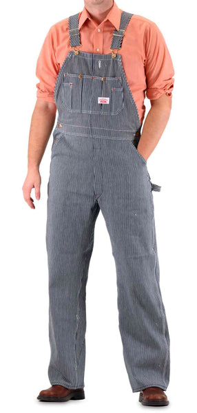 Men’s Vintage Stripe Bib Overall by ROUND HOUSE® Made in America 45