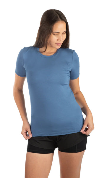 Women's HYPRTECH™ Bamboo Short Sleeve Relaxed Fit Tee 751BCWI