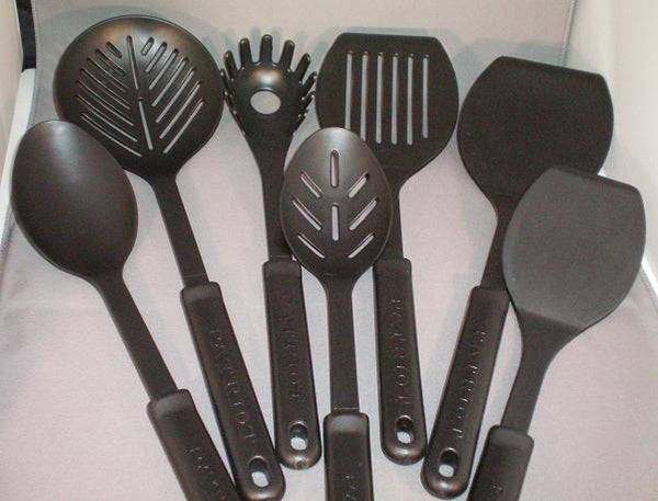 Set of Six Kitchen Tools Made in America by Patriot Plastics