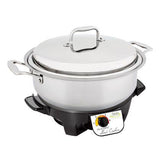 6 Quart Slow Cooker Set by 360 Cookware Made in USA slowcooker6