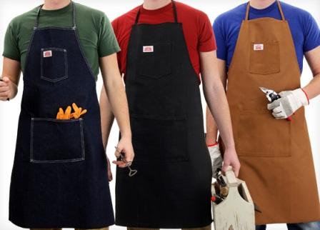 Men’s Shop Apron One Size Fits All by ROUND HOUSE® Made in USA #99