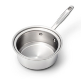 1.75 Quart Saucepan with Cover by 360 Cookware Made in USA