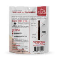 Wild Ranger Beef Jerky & Superfoods Dog Treats 8oz Made in USA