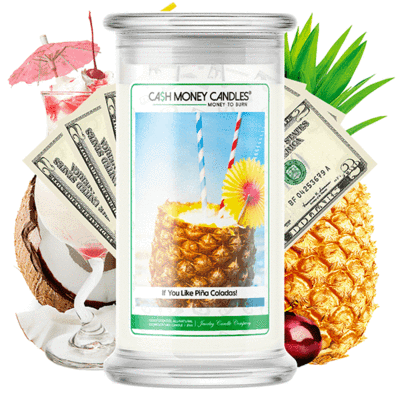 Piña Colada Cash Money Candles Made in USA